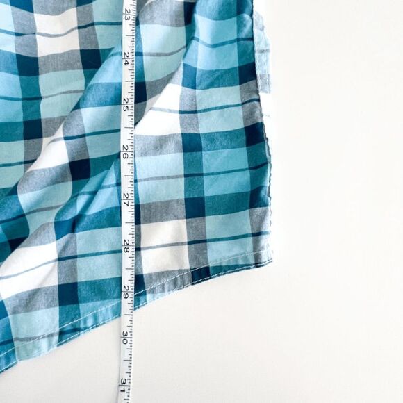 O'Neill Mens Shirt Casual Collared Short Sleeve Standard Fit Plaid Blue XXL - Picture 3 of 7